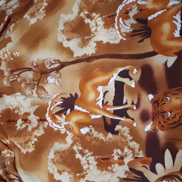 Dress, animal print, sleeveless, size small. - Picture 4 of 6